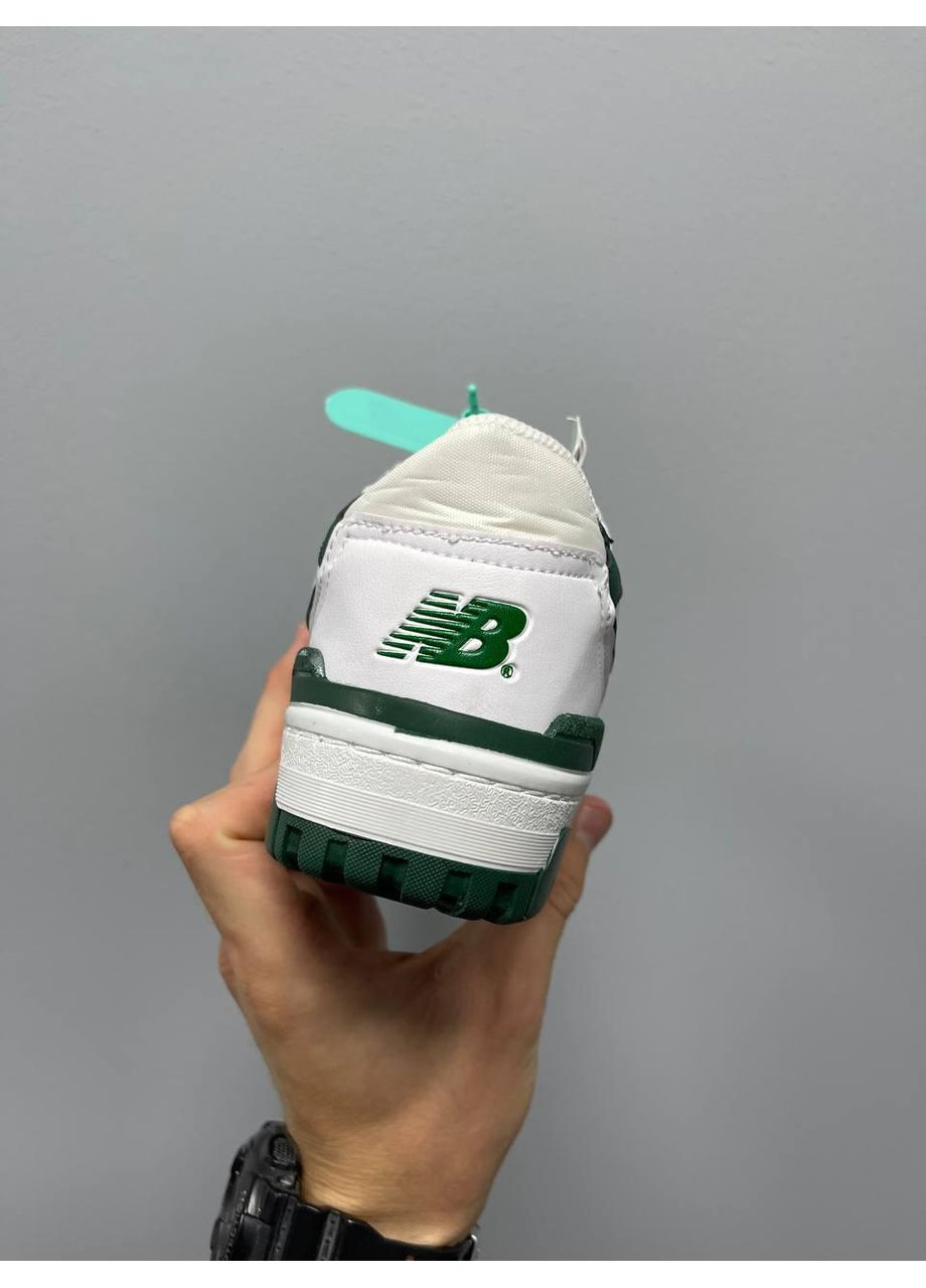 Сірі Осінні кросівки чоловічі new balance 550 green logo нью беланс 550 No Brand