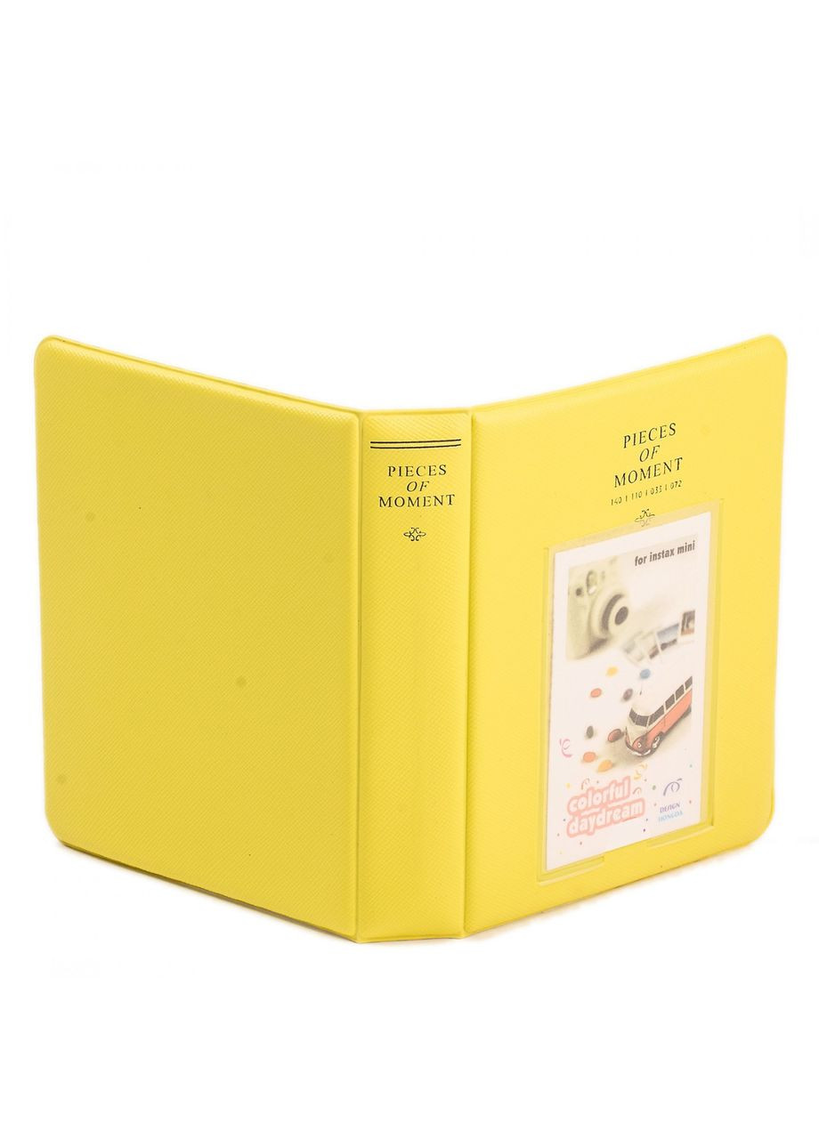 Фотоальбом для Instax Mini 12/11/40/70/90/99/EVO/Link/Liplay Polaroid 300/Z2300 желтый Fujifilm (361784798)