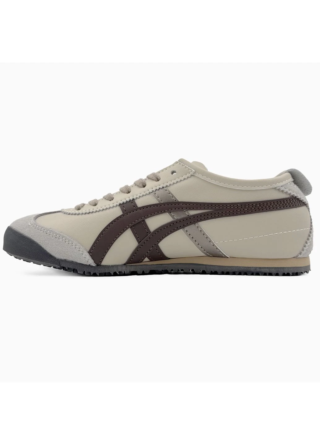 Бежеві кросівки чоловічі asics onitsuka tiger mexico beige асікс онітсука бежеві демісезон No Brand