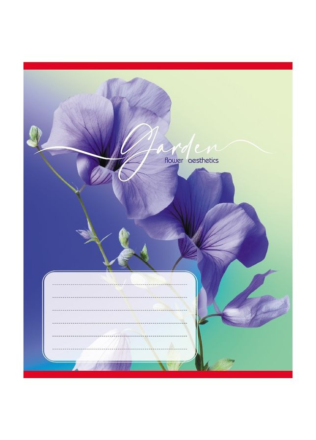 Зошит учнівський "Естетика" 024-550443K-3 в клітинку, 24 аркуші No Brand (354746793)