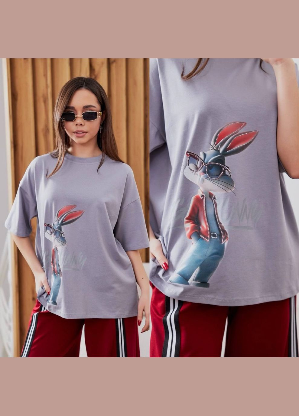 Сіра літня суперова футболка Україна