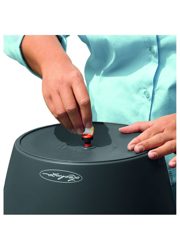 Кашпо Classico Premium LS 60 Чорний (14509) (4008789145093) Lechuza (363837189)