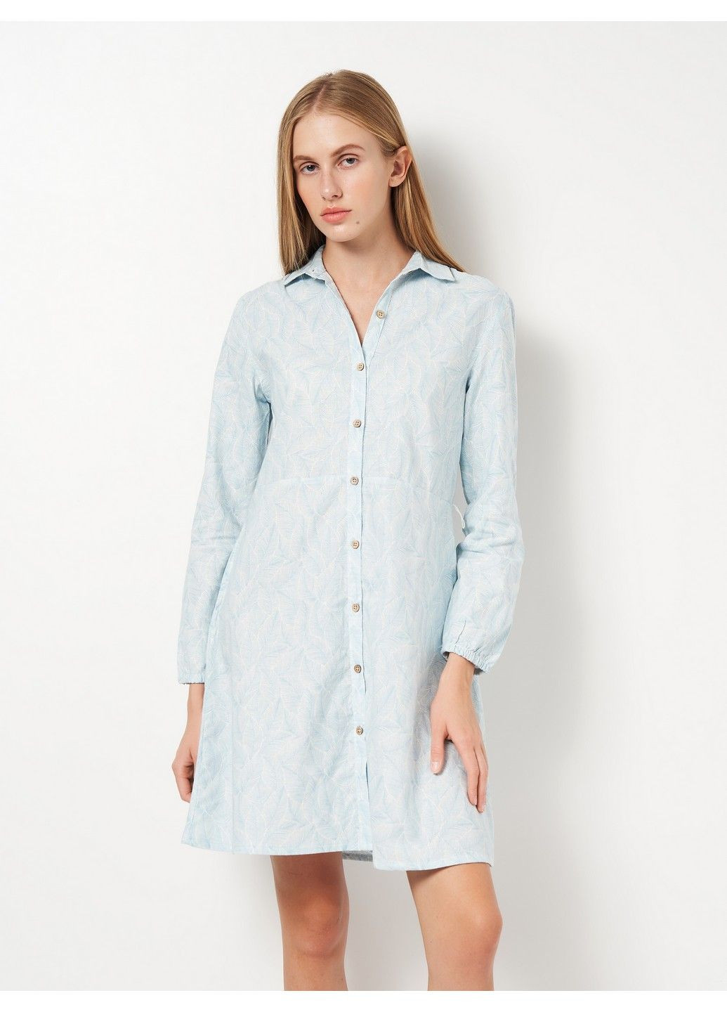 Блакитна кежуал сукня Esmara з малюнком