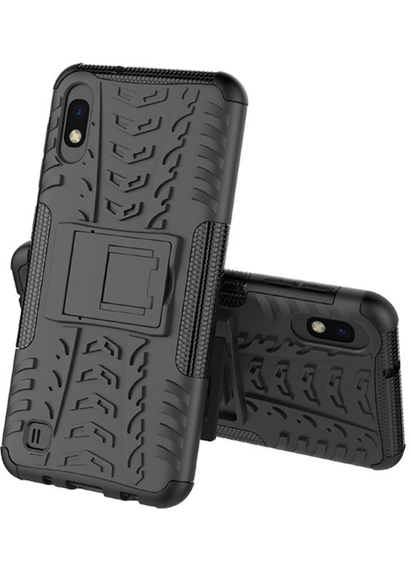 Чехолнакладка Dazzle Kickstand 2 in 1 Case Samsung Galaxy M10 Black Toto (301781733)