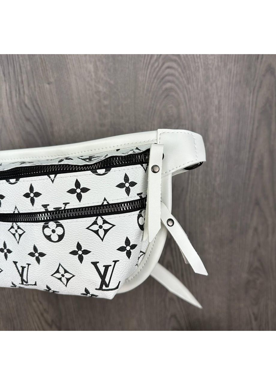 Жіноча бананка сумочка на груди з екошкіри коричнева ProDobro (363136283)