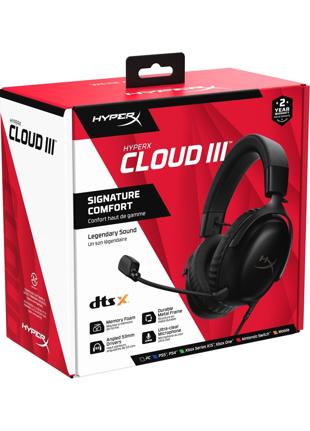 Гарнитура Cloud III Black (727A8AA) HyperX (336955947)