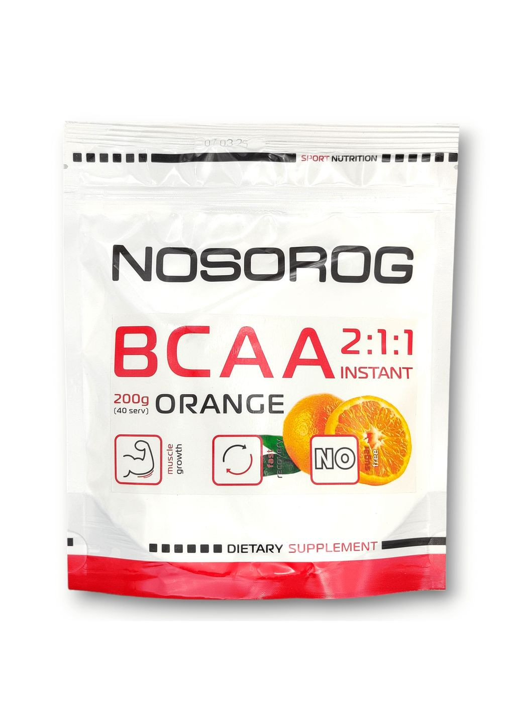 Nosorog BCAA 2:1:1 апельсин, 200 грамм Nosorog Nutrition (324622902)