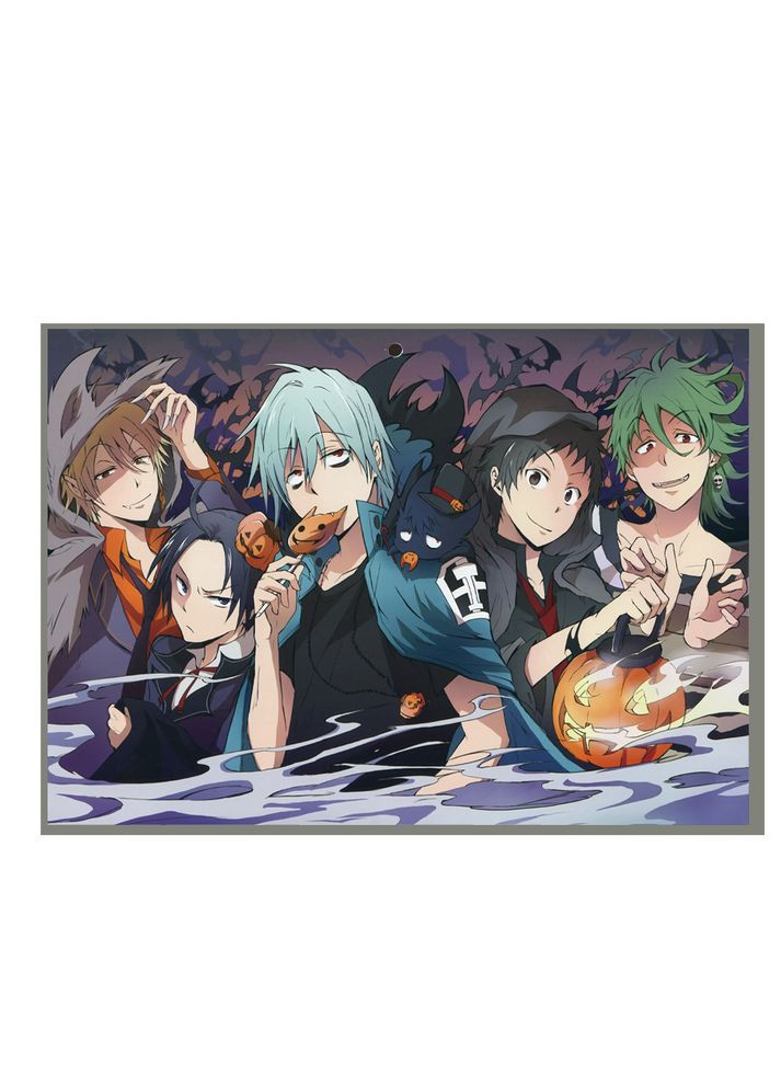 Постер плакат аніме Сервамп Слуга Вампір SERVAMP 42х29 см А3 (poster_0505) No Brand (326998024)