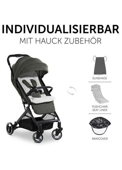 Прогулочная коляска Travel N Care Dark Olive () Hauck 16017-6 (335030415)