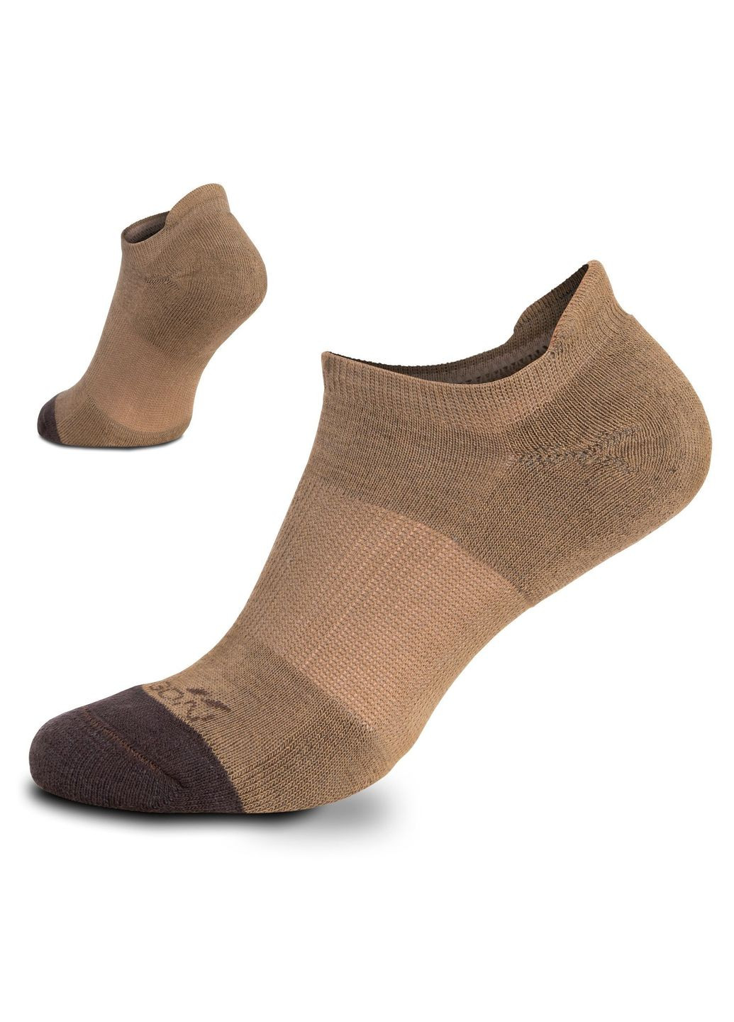 шкарпетки короткі pentagon invisible socks, coyote, 39-41 (325879539)