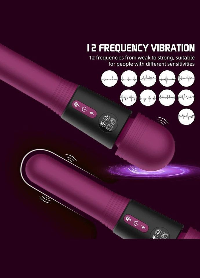 НОВИНКА 2024 Женский Двухсторонний Вибратор No Brand (301867056)