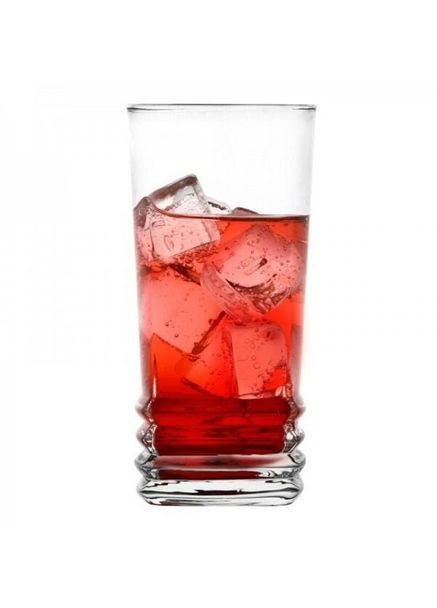 Набор высоких стаканов для воды сока коктеля 6 шт Elegan 335 мл ELG379 Lav (302312034)