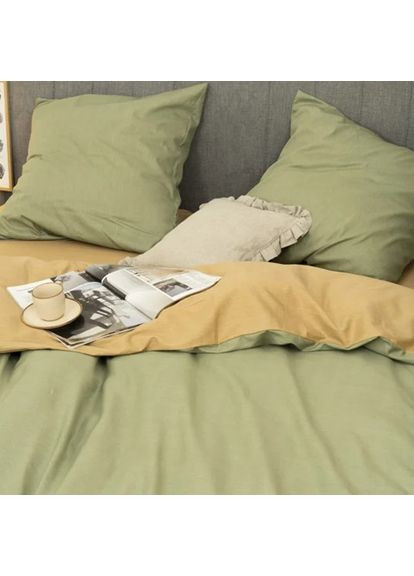 Постельное белье евро Сатин Twill 747-E 220х200 см Viluta (366574618)