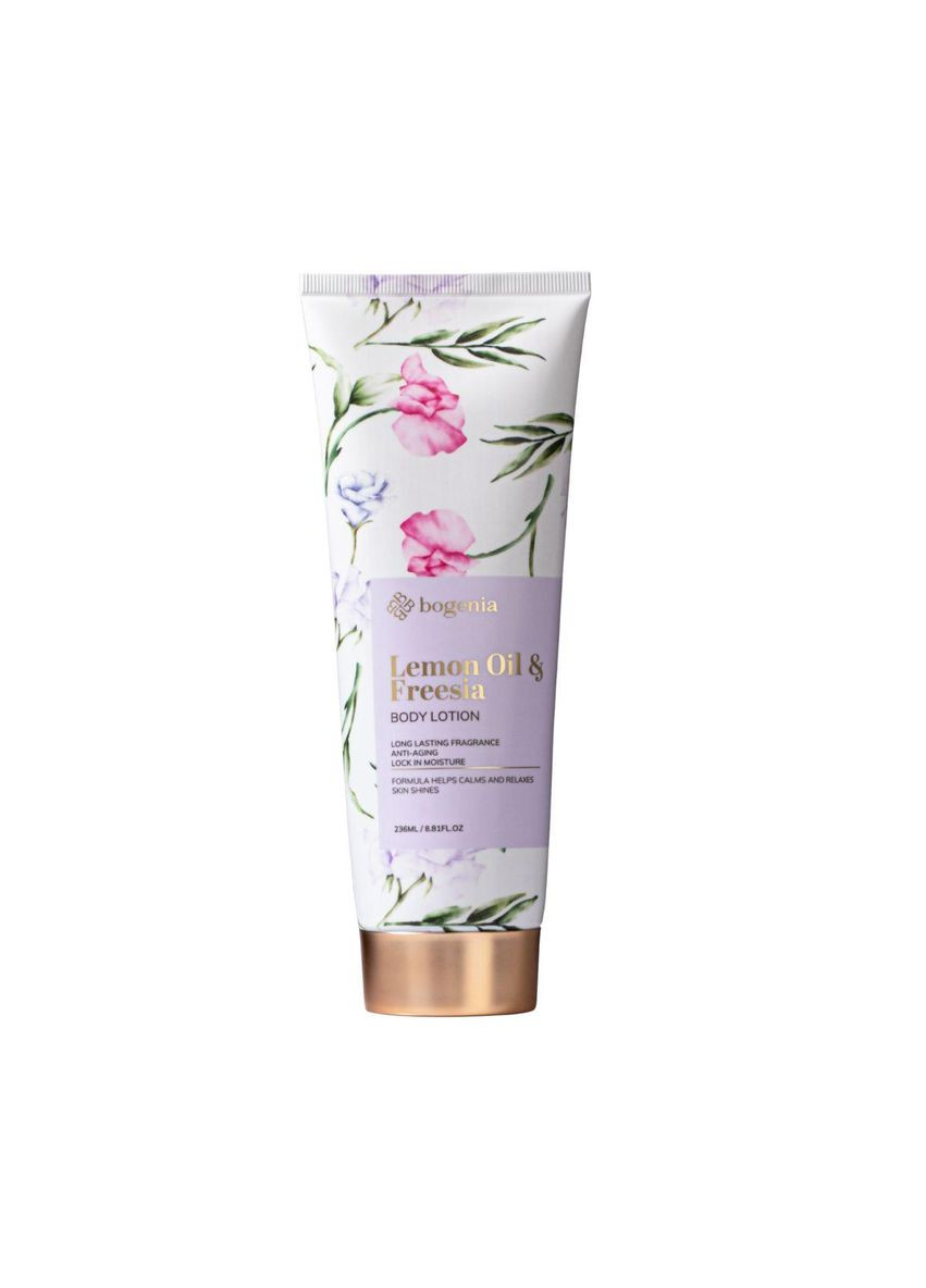 Bogenia Лосьйон для тіла Body Lotion Lemon Oil & Freesia заспокійливий 236 мл (444(004)) — Крем, Туреччина (366812892)