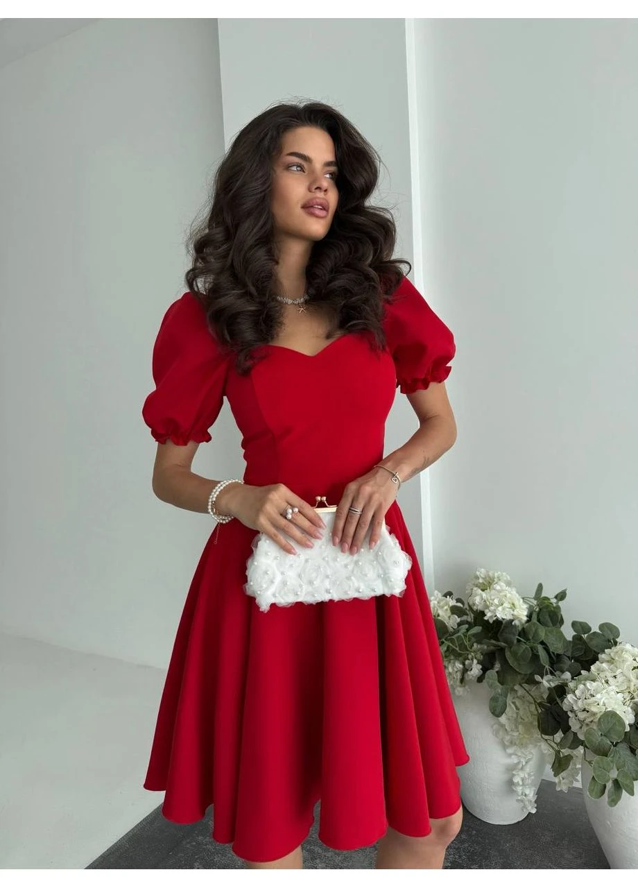 Червона сукня міні класична Fashion