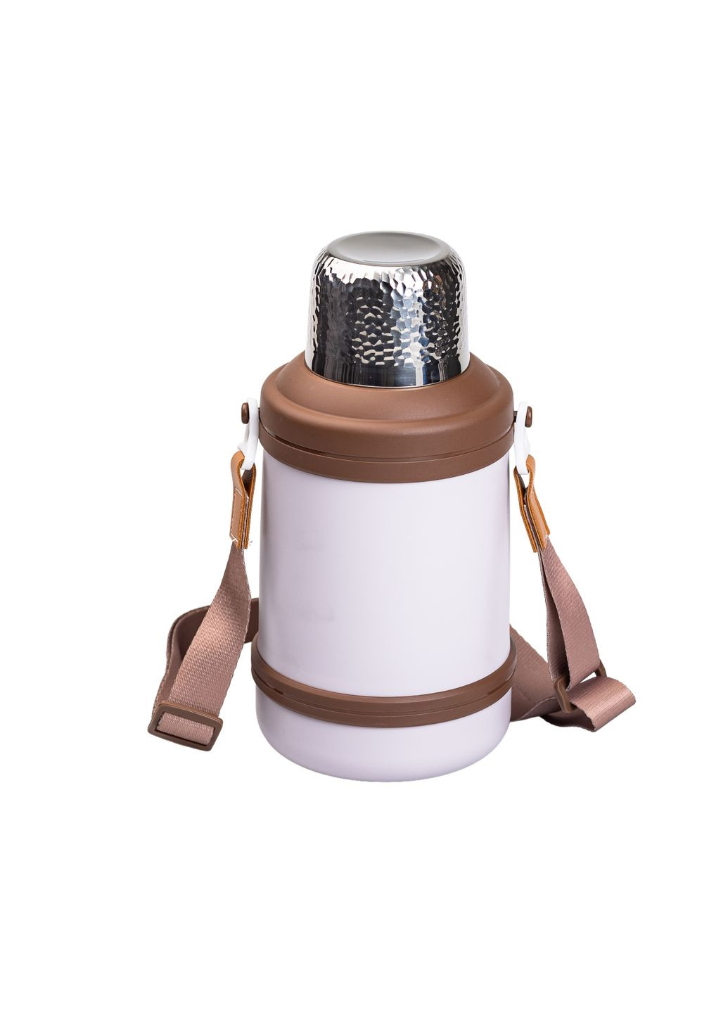 Термос для туризма Vacuum Cup 1,5 л с флип крышкой и складными ручками, Yiwu (328441310)