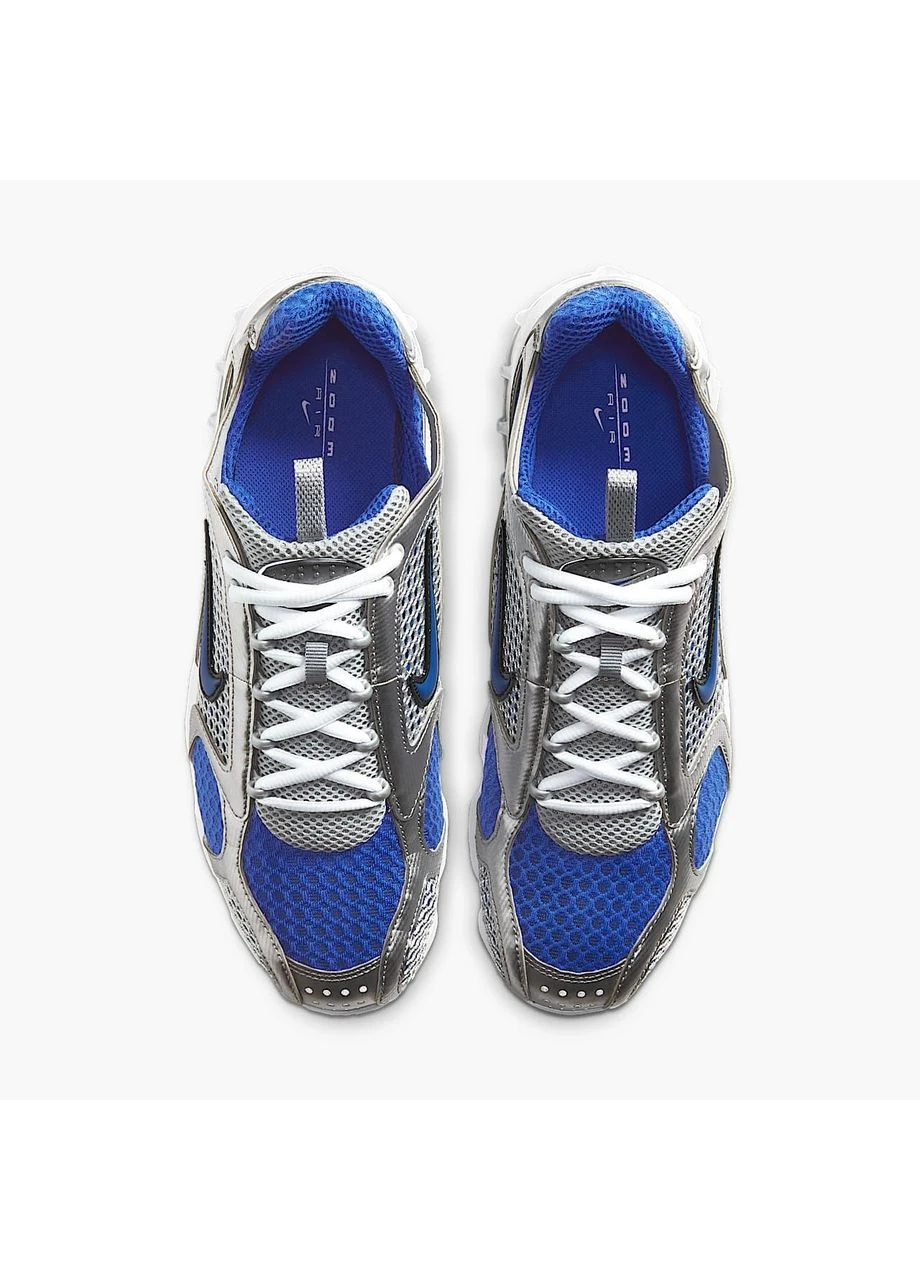 Комбіновані кросівки air zoom spiridon cage 2 blue/metallic cj1288-002 демісезон Nike