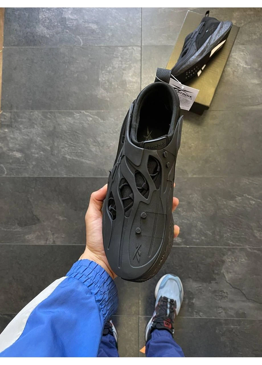 Чорні літні кросівки reebok floatride black рібок флоатрайд No Brand