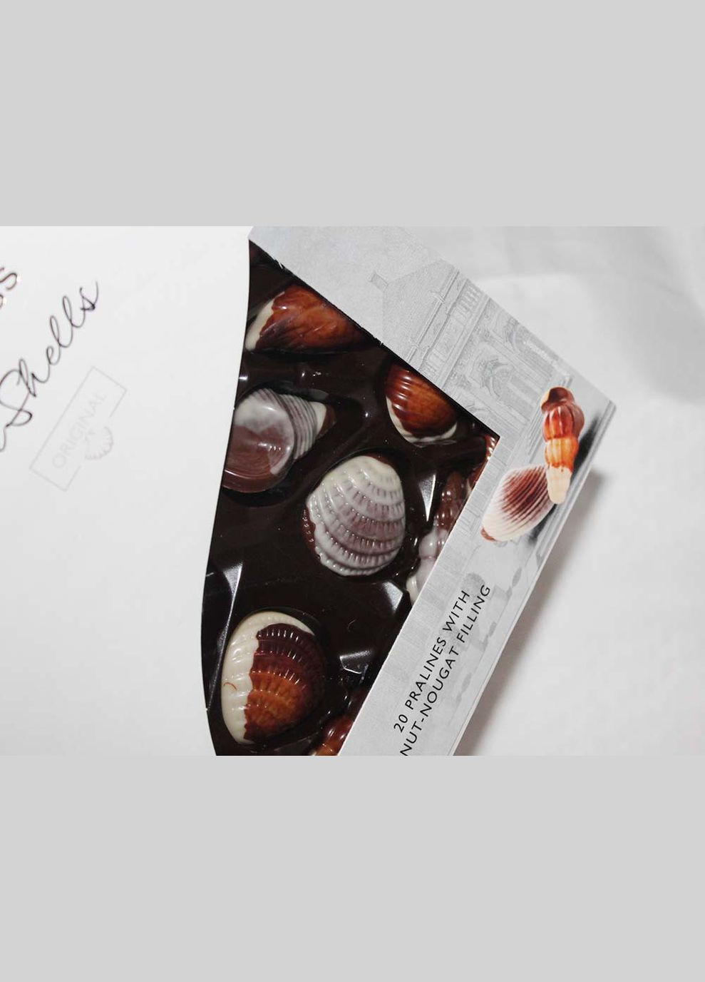 Конфеты с начинкой пралине J.D. Sea Shells, 250 г (Бельгия) Gross (348060041)