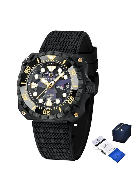 Наручний годинник PD-YN009 Black-Camo Blue Pagani Design (377734114)