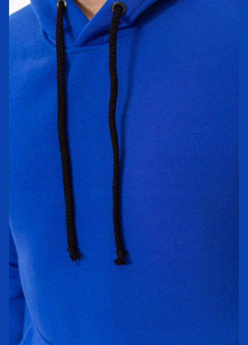 Худи мужской на флисе однотонный, цвет темно-синий, Ager (292131002)