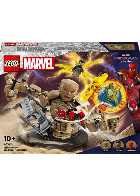 Конструктор Super Heroes Marvel Людина-Павук vs. Піщана людина: Вирішальна битва (76280) Lego (369941025)