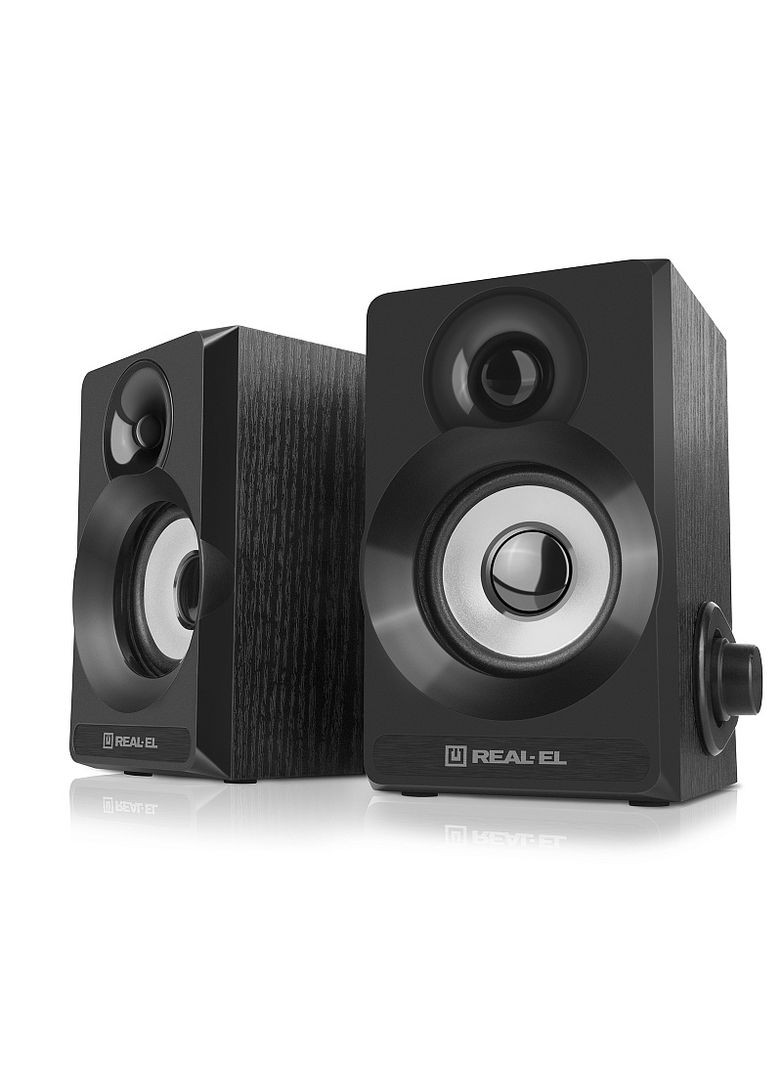 Колонки 2.0 S-200 black Real-El (333824417)