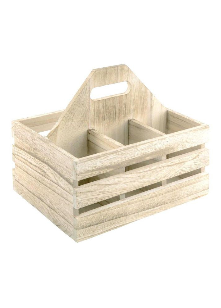 Подставка для столовых приборов из дерева Прунали бланже (ПСП-010901) No Brand (327426315)