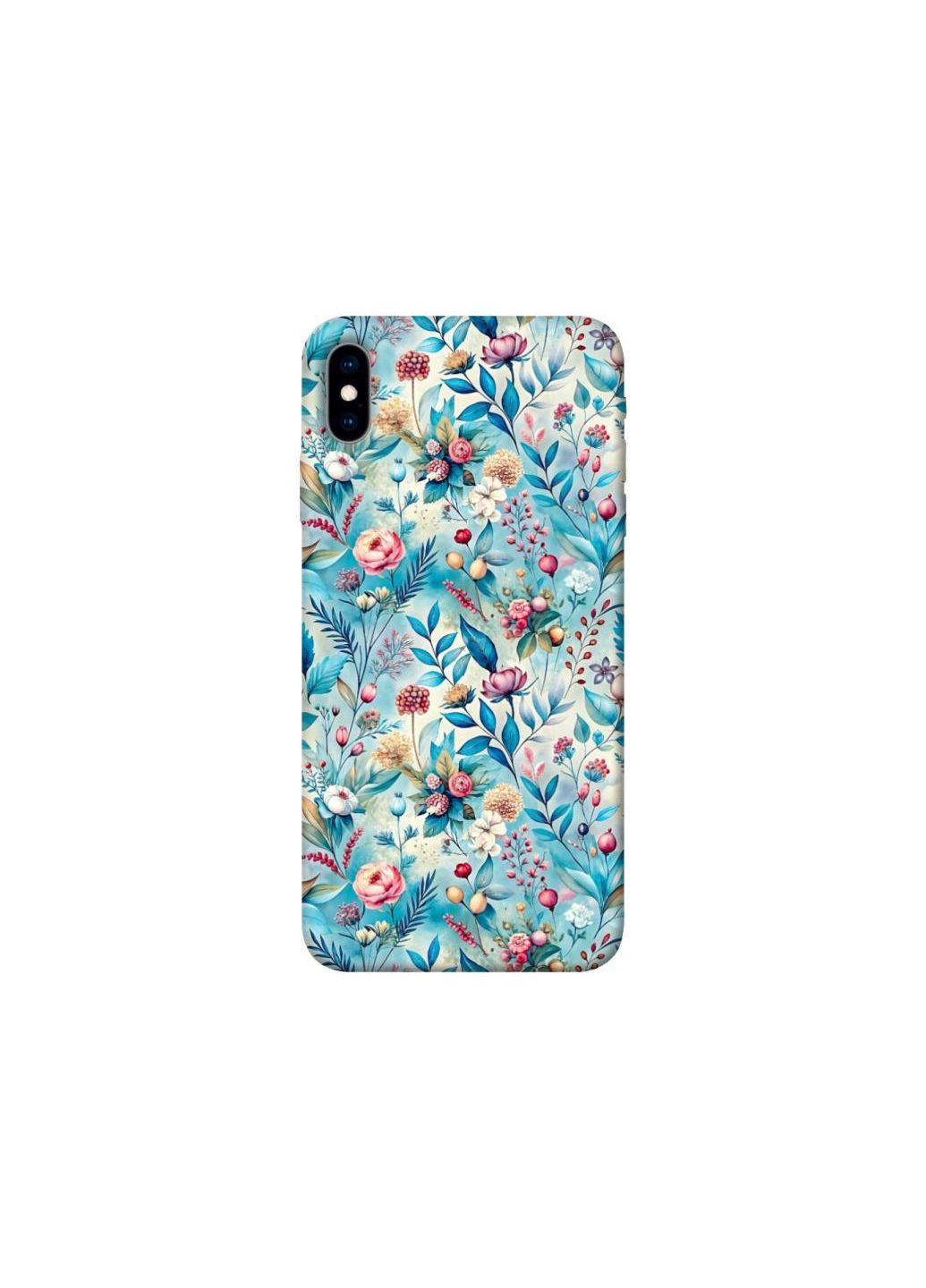 Чехол на Apple iPhone X (5.8") Floral design ver.5 Frontalka (361337835)
