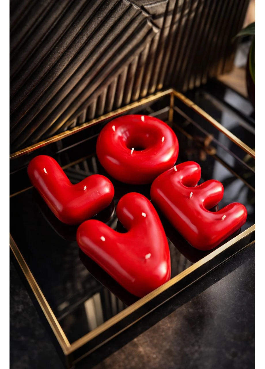 Декоратівна свічка LOVE Handmade (398856536)