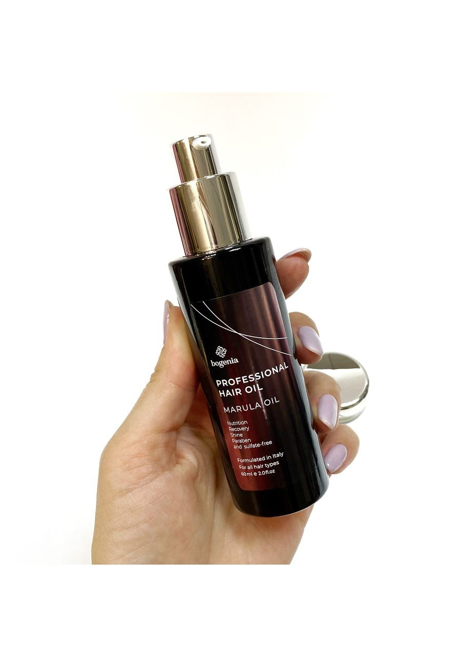 Професійна олія марули для волосся Professional Hair Oil Marula Oil Bogenia (302490331)