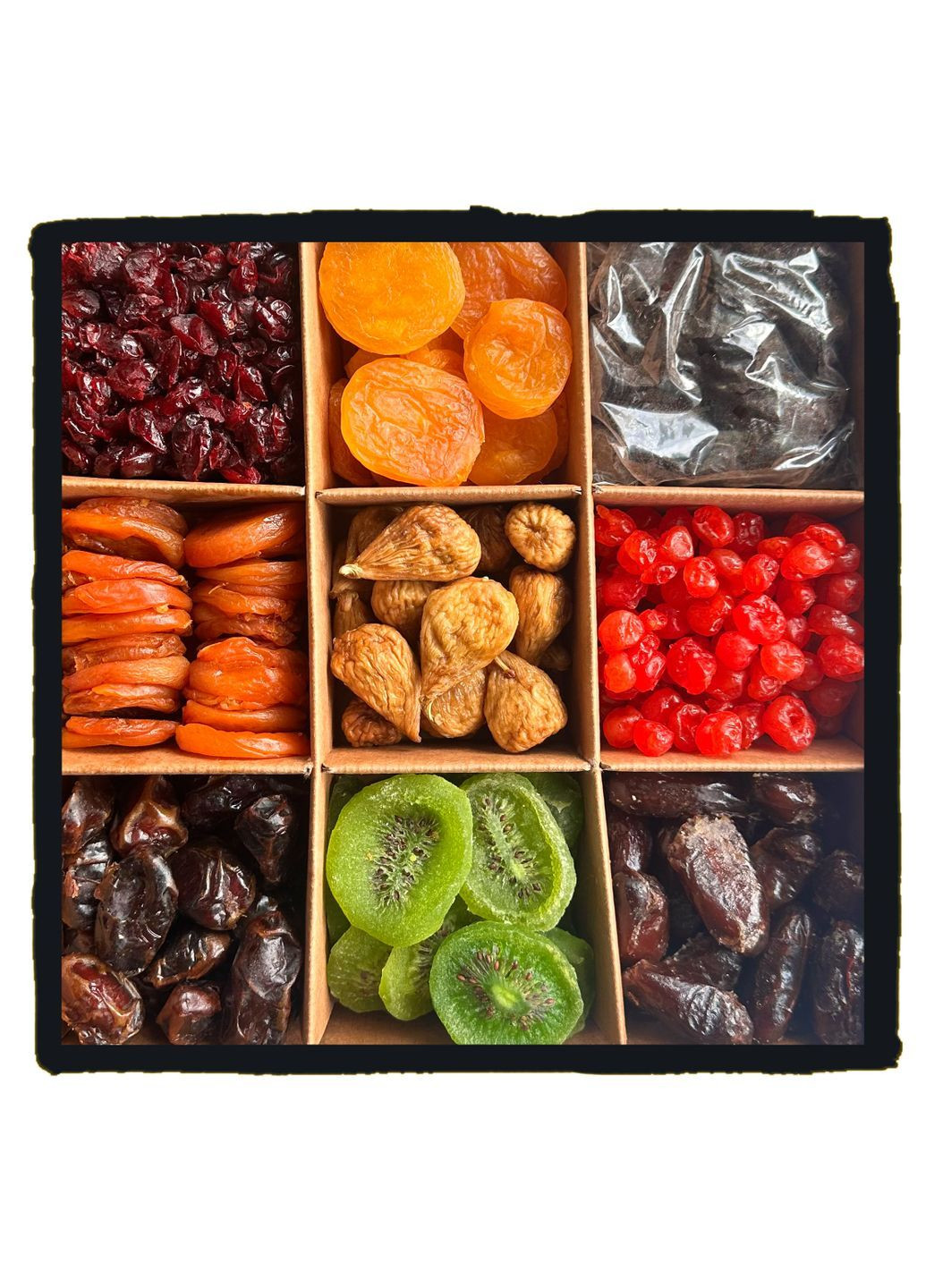 Подарунковий набір горіхи/сухофрукти #30 1.8кг+- No Brand (371876158)