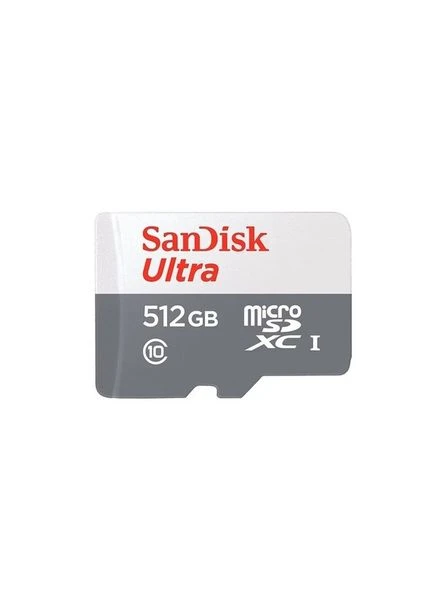 Карта памяти Ultra 512Gb microSDXC (UHS-1) class 10 A1 (100Mb/s) SDSQUNR-512G-GN3MN SanDisk (321981346)