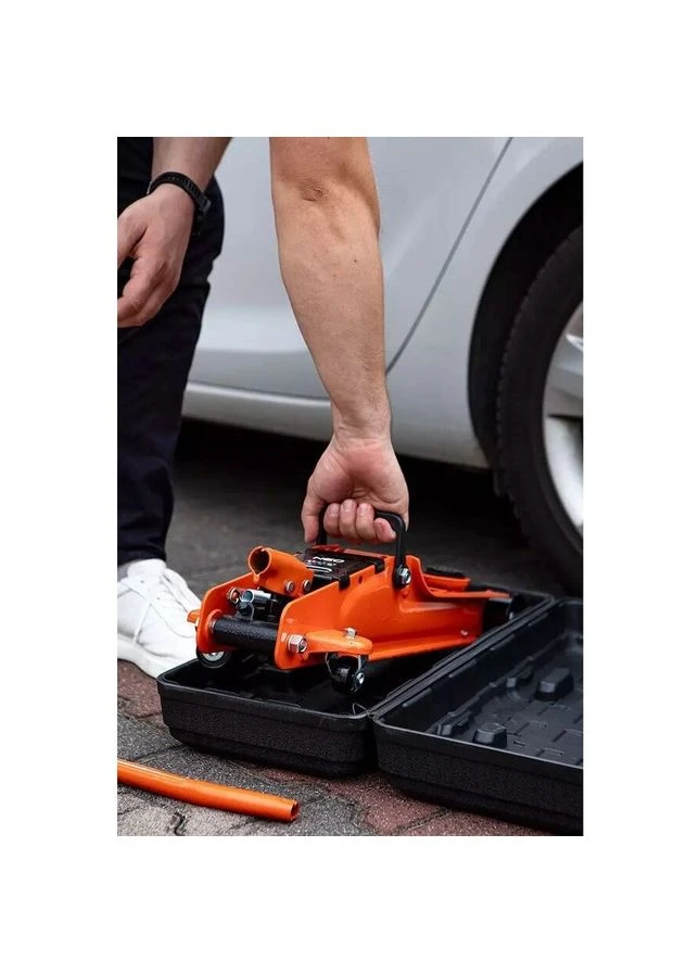 Домкрат гидравлический подкатной 2.5 т 85-385 мм (11-733) Neo Tools (389193677)