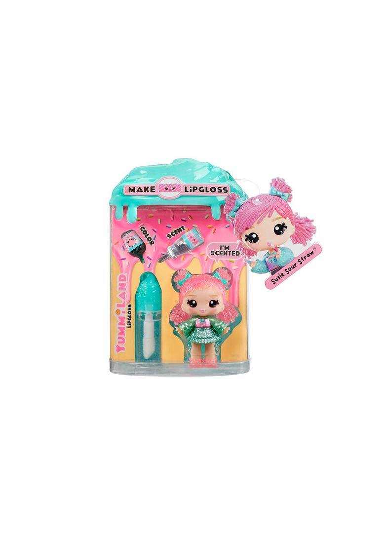 Игровой набор с куклой и блеском для губ YUMMILAND (ЯМИМИЛЕНД) S2 – Сьюзи Сауэр Строу\t525479 No Brand (362439421)