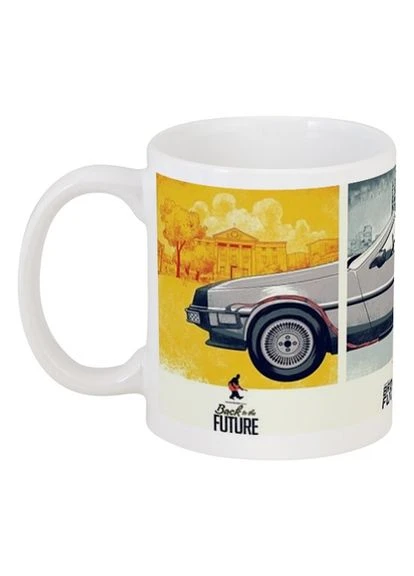 Чашка з принтом Назад у майбутнє Back to the Future TT98 Кружка керамічна 0,33 GeekLand (378961257)