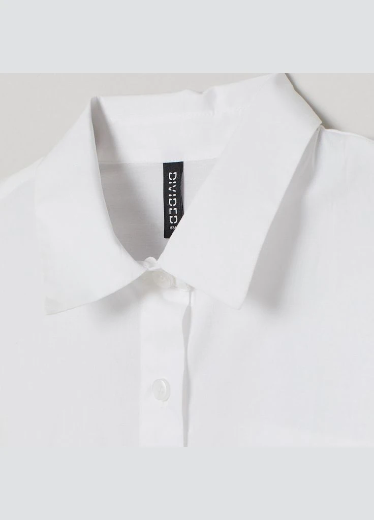 Сорочка з бавовни оверсайз H&M (327729774)