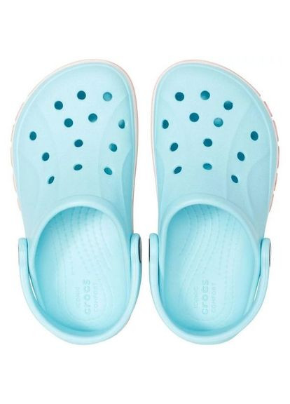 Голубые кроксы bayaband clog ice j1-32.5-20.5 см 207019 Crocs