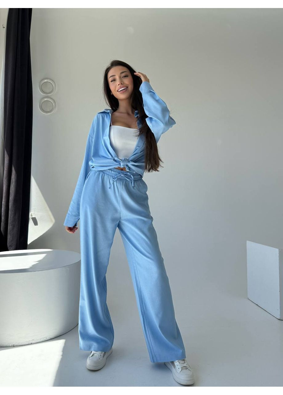 Жіночий костюм двійка з льону Україна (352474540)