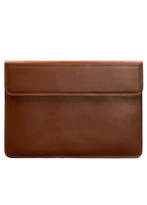 Шкіряний чохол-конверт на магнітах для MacBook Pro 16" Світло-коричневий (A-028894) BlankNote (329743034)