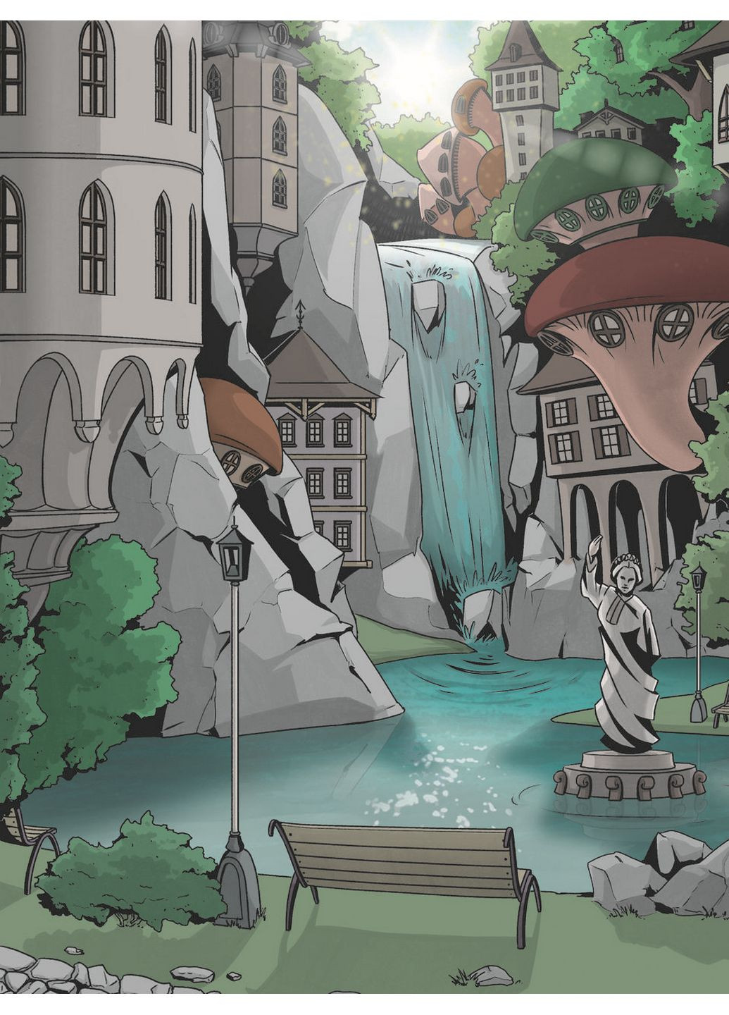 Книжка для дітей Академія духів природи. Болібошка. Книга 1. Комікси — Анна Дьоміна (українською мовою) ТУТ (322121566)