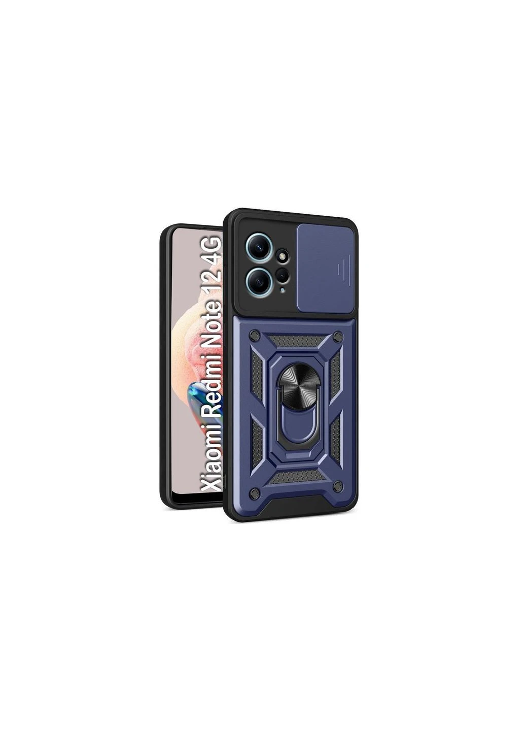 Чехол для мобильного телефона (709156) BeCover Military Xiaomi Redmi Note 12 4G Blue (326591723)