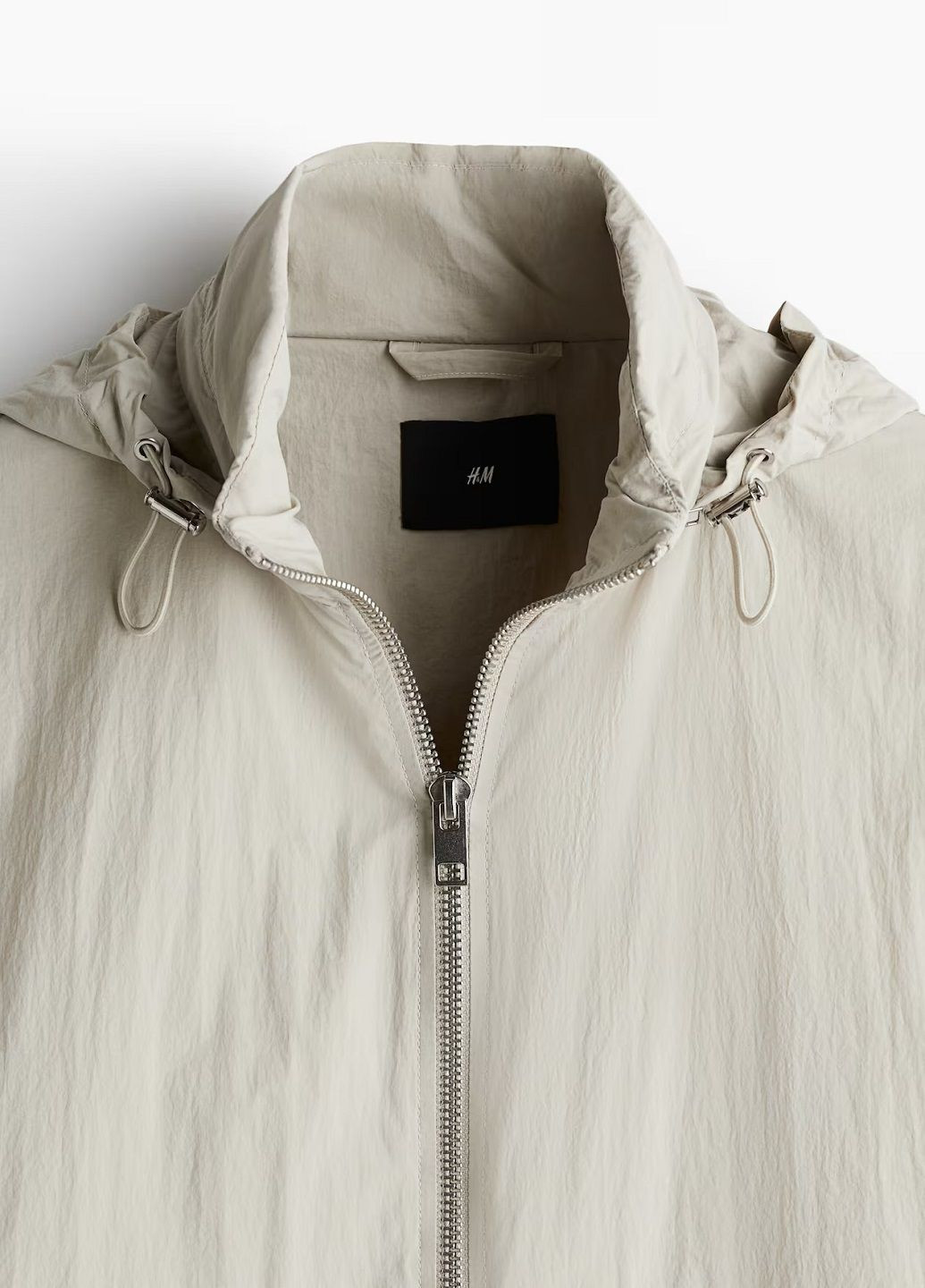 Светло-бежевая демисезонная ветровка H&M