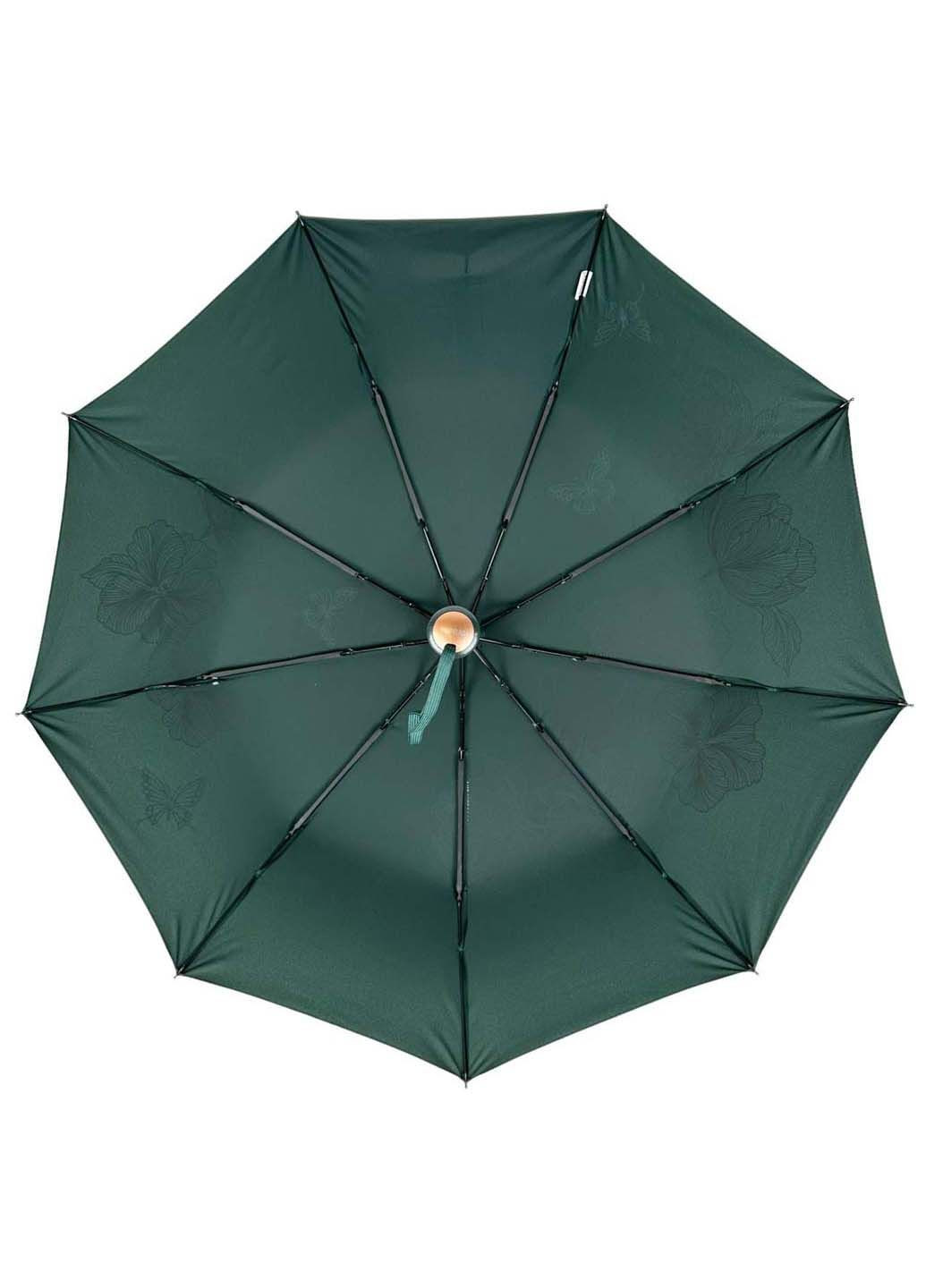 Женский складной зонт полуавтомат на 9 спиц Toprain (289977523)