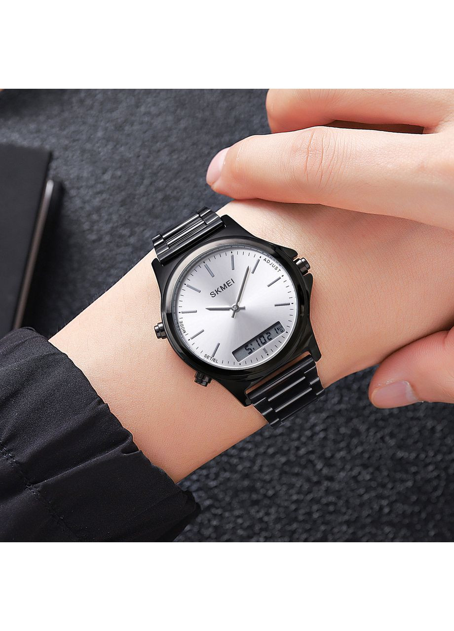 Чоловічий годинник 2120BKWT Black-White Skmei (362411836)