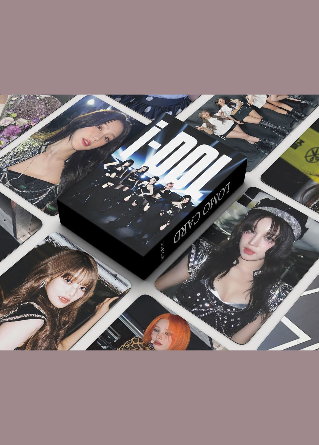 Набор карт GIDLE idol джиайдл ( 55 шт ) No Brand (325880545)