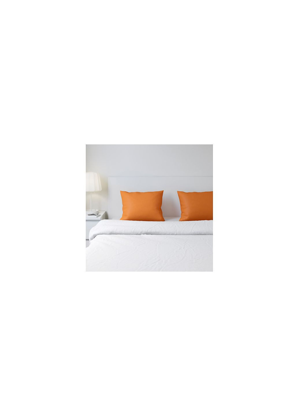 Наволочка на подушку 2 шт оранжева IKEA (272150159)