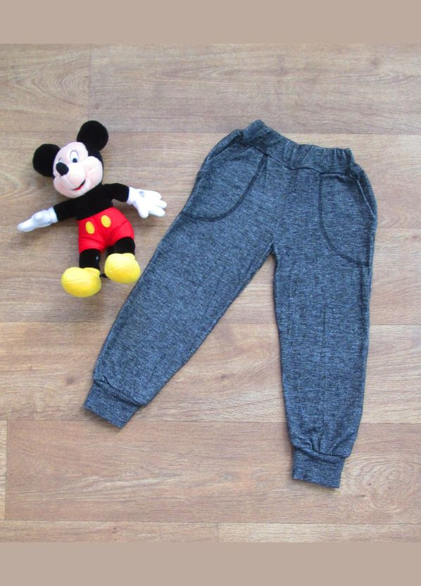 Штани дитячі з кишенями тонка в'язка No Brand (315433738)