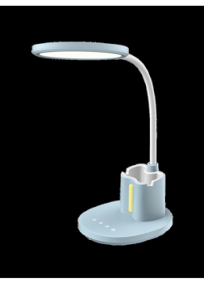 Лампа настольная гибкая светодиодная BL-1503 голубая Sirius (336938656)