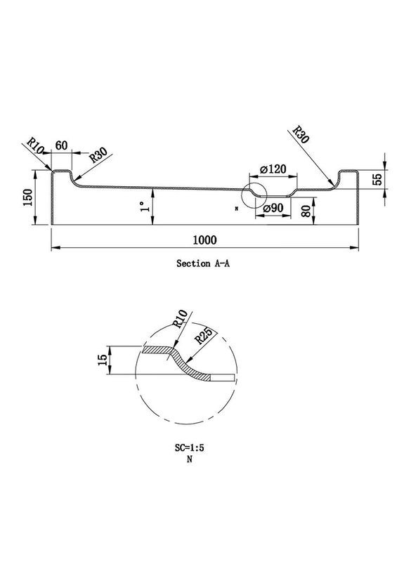 Душовий піддон D102R квадратний, 100х100х15 Dusel (317287050)
